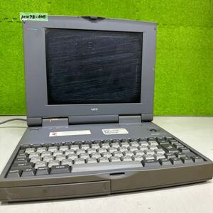 PCN98-648 super-discount PC98 notebook NEC PC-9821Ld/350A start-up has confirmed Junk 