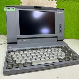 PCN98-657 激安 PC98 ノートブック NEC PC-9801NS/A 起動音確認済み ジャンク