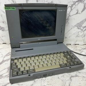 PCN98-756 super-discount PC98 notebook NEC PC-9821Ne2/340W start-up has confirmed Junk 