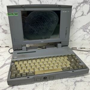 PCN98-764 super-discount PC98 notebook NEC PC-9821Ne electrification un- possible Junk 