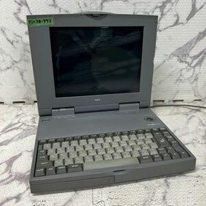 PCN98-773 super-discount PC98 notebook NEC PC-9821Ld/350A electrification un- possible Junk 