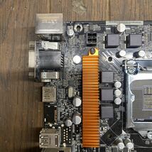 MG11-53 激安 マザーボード ASRock H110M-HDV LGA1151 BIOS立ち上がり確認済み ジャンク_画像4