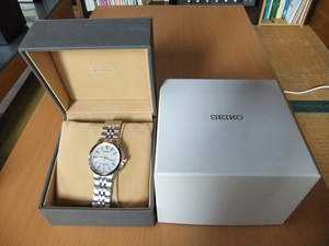 セイコー SEIKO ドルチェDOLCE チタン TITANIUM ソーラー電波時計 7B22-0AS0　『SADZ039』