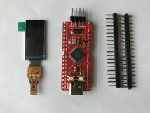 Longan Nano RISC-V GD32VF103CBT6 MCU 開発ボード　0.96インチTFT IPSディスプレイ 160 × 80 ヘッドピン 付属_画像4