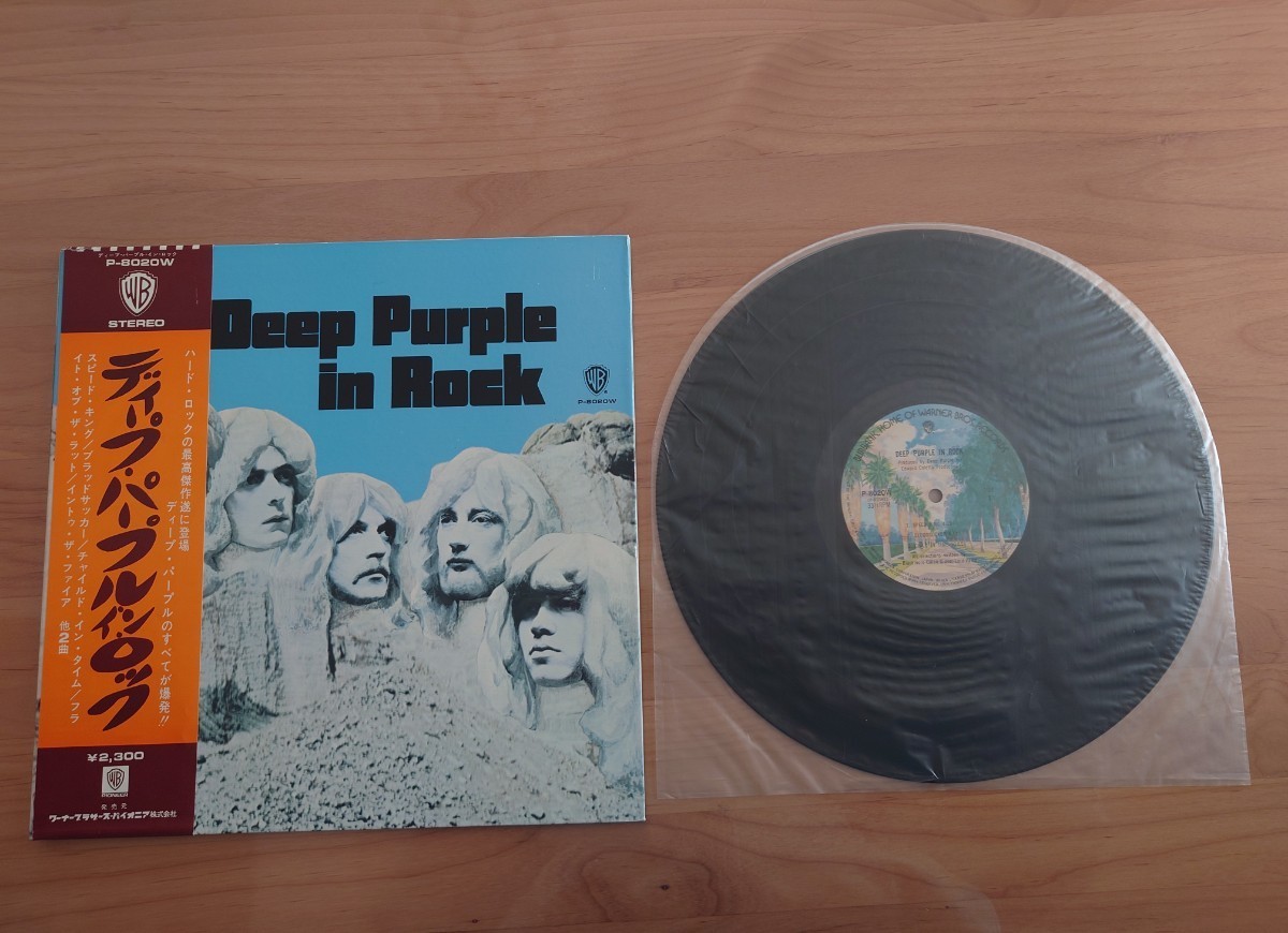 2023年最新】Yahoo!オークション -deep purple in rock(レコード)の