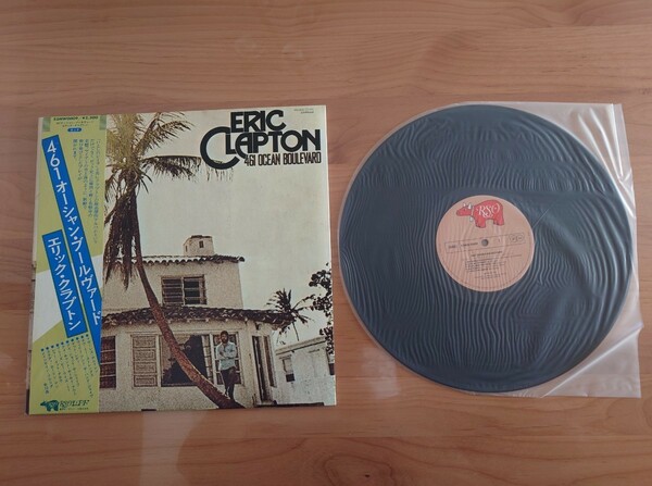 ★エリック・クラプトン Eric Clapton★461 オーシャン・ブールヴァード 461 Ocean Boulevard★帯付★OBI★LPレコード★中古品