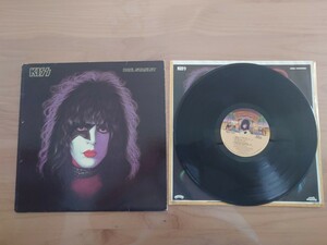 ★キッス KISS★ポール・スタンレー ★PAUL STANLEY★LPレコード★中古品 ★ジャケット、インナー経年傷み、汚れ、テープ貼りあり