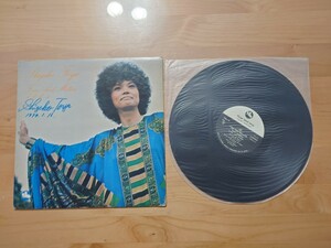 ★SHIGEKO TOYA & HER JAZZ FRIENDS ★Fine And Mellow★直筆サイン付★LP★ジャケット破損あり（上下）★Rare Item★中古★戸谷重子★レア