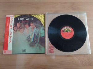 ★レア・アース Rare Earth★ゲット・レディ Get Ready★帯付★OBI★LPレコード★中古品★ジャケット、帯経年汚れ、傷み