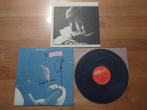 ★Mari nakamoto 中本マリ★LADY IN LOVE★直筆サイン付★Autographed★中古LP