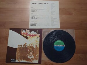 ★レッド・ツェッペリン Led Zeppelin★Ⅱ★中古LP★日本グラモフォン★MT1091★ジャケット、歌詞カード経年汚れ、傷み