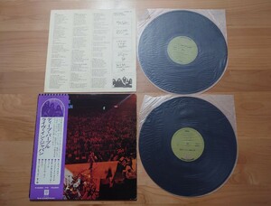 ★ディープ・パープル Deep Purple★ライブ・イン・ジャパン MADE IN JAPAN★初回帯付★2LPレコード★中古★ジャケット経年傷み、汚れ★OBI