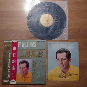 ★アンディ・ウィリアムス・デラックス第2集 ★ANDY WILLIAMS DE LUXE Vol.2 ★帯付★OBI★LP★中古品 ★ジャケット、帯経年汚れ、傷み