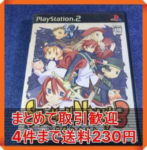 【PS2】 サモンナイト3 まとめて取引・同梱歓迎　匿名配送 菅：S-IION