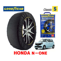 GOODYEAR スノーソックス 布製 タイヤチェーン CLASSIC Sサイズ ホンダ N－WGN N-ワゴン / JH3 155/65R14 14インチ用_画像1