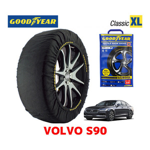 GOODYEAR スノーソックス 布製 タイヤチェーン CLASSIC XLサイズ ボルボ S90 / 5AA-PB420TMA 255/40R19 19インチ用