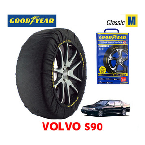 GOODYEAR スノーソックス 布製 タイヤチェーン CLASSIC Mサイズ VOLVO ボルボ S90 / E-9B6304E 205/55R16 16インチ用