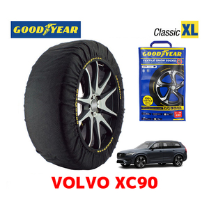 GOODYEAR スノーソックス 布製 タイヤチェーン CLASSIC XLサイズ ボルボ XC90 / 5AA-LB420TXCM2 タイヤサイズ：235/55R19 19インチ用