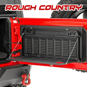 ROUGH COUNTRY 正規品 テールゲートテーブル 10625 ワーキングテーブル カップホルダー付き ジープ JLラングラー