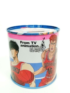  valuable * that time thing Slam Dunk 10 ten thousand jpy savings box can Showa Retro anime manga SLAMD DUNK basket oc181106a