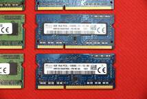★送料無料★ PC3L-12800S 4GB 8枚セット/ DDR3L SO-DIMM ノートパソコン用メモリ/ 中古動作品/ 管理番号53_画像5