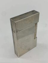 デュポン Dupont ガスライター ライター シルバーカラー 銀色 喫煙具 ケース 箱 取扱説明書 付属 取説付き_画像3