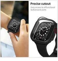 Apple Watch ultra ケース ガラスフィルム Apple Watch ultra 49mm ケース アップルウォッチカバー 保護カバー_画像2