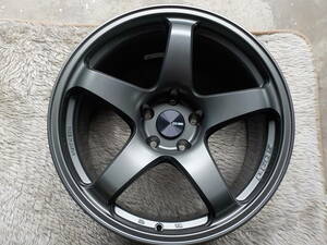 在庫品ENKEI PF05 9.5J INSET15 5-114.3 Matte Dark Gunmetallic 4本セット