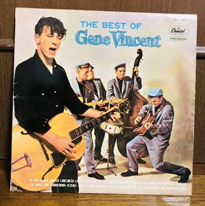 国内初回赤盤 LP ペラジャケ/ザ・ベスト・オブ・ジーン・ヴィンセント/2LP-221/THE BEST OF Gene Vincent ジーン・ヴィンセント