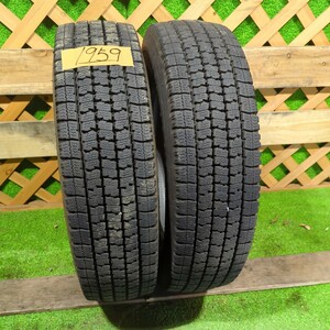 送料無料　1959 トーヨー　175/75R15 103/101N LT バリ山　スタッドレスタイヤ　2本　7.5分山〜　2022 激安プライス