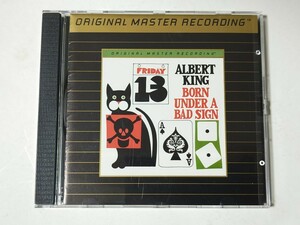 旧規格　MFSL　ゴールドCD　ALBERT KING / BORN UNDER A BAD SIGN　(UDCD 577)　24K-GOLD CD