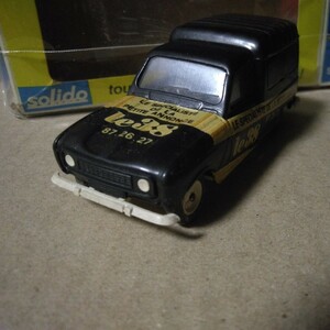  period thing that time thing Solido solido 42 Renault 4 Renault le38 advertisement company? business car 1/43 van Wagon old car minicar France made retro old 