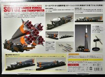 【未組立品】1/150 ソユーズロケット＋搬送列車 モデロイド グッドスマイルカンパニー プラモデル_画像2