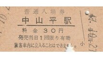 G273.陸羽東線　中山平駅（中山平温泉駅に改称）30円　47.10.27_画像1