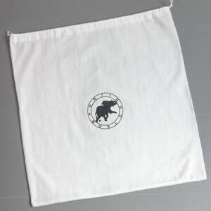 ハンティングワールド 48×49 バッグ用／保存袋 巾着袋 収納袋 保管袋 HUNTING WORLD 正規品 ホワイト 大きめ 