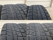 7分山～状態良好　スペーシアカスタム mk53s 純正アルミ　スタッドレスタイヤ（165/55R15 ）付き４本セット_画像9