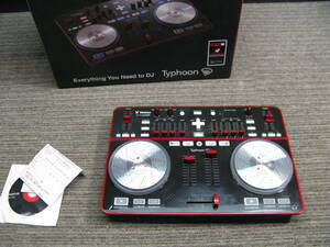 rkキ11-45 Vestax DJコントローラー Typhoon タイフーン 中古品　本体のみ　通電確認