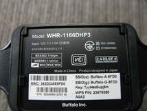 rkキ11-57 BUFFALO バッファロー 無線Wi-Fiルーター2点セット WSR-1166DHPL2/D WHR-1166DHP3 中古品　動作確認済_画像6