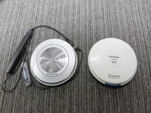 SOア11-119【中古品】 2点まとめ　Panasonic ポータブルCDプレーヤー SL-SX480 SL-CT520 【現状品/状態不問】