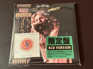 Empress Valley Supreme disk / LED ZEPPELIN / WILD WEST SIDE “Complete!”1971 Vancouver 4CD Limited Edition