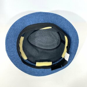 帽子屋 Flava Topin 60センチ ハット 夏物 ブルー 上品 青 紳士 男性 メンズ 帽子 Hat 【道楽札幌】の画像6