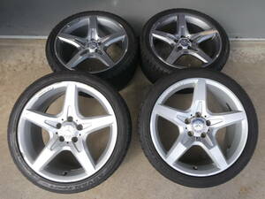 ★￥1円～売切り！　ベンツ　SLK　R172　AMGスポーツパッケージ　純正18インチ　A1724012602　A1724012702　SLC　SLKなど