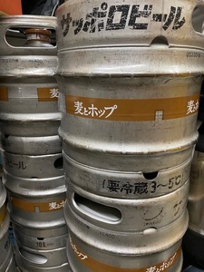 半額以下！激安！サッポロ 麦とホップ１本！ 生樽 10Ｌ10リットル 生ビール 業務用 新ジャンル。2023年9月上旬