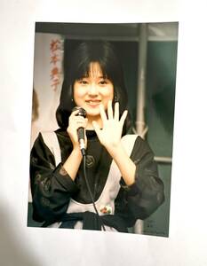 松本典子 アルバム保存 当時物 80年代アイドル 2Lサイズ 懐かしい写真 