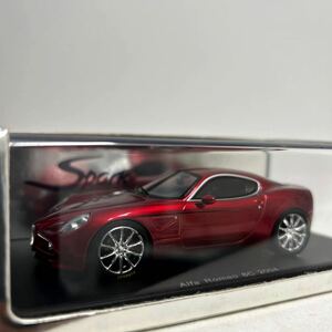 spark model 1/43 Alfa Romeo 8C 2004年 スパークモデル アルファロメオ ミニカー モデルカー