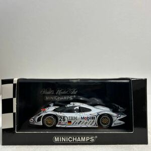 MINICHAMPS 1/43 PORSCHE 911 GT1 #26 24h Le Mans 1998 Winner ミニチャンプス ポルシェ ル・マン 24時間レース ミニカー モデルカー