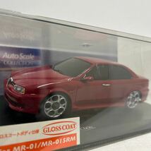 京商 MINI-Z Alfa Romeo 156 GTA Red ミニッツ レーサー アルファロメオ ASC オートスケールコレクション RCボディ ミニカー モデルカー_画像3