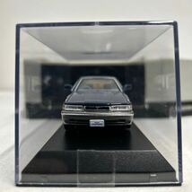 KYOSHO 1/43 NISSAN LEOPARD 3.0 ULTIMA 1986 京商 日産 レパード アルティマ ダークブルーツートン 旧車 F31 ミニカー モデルカー_画像8