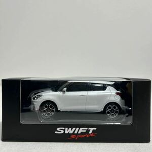 SUZUKI ディーラー特注 1/43 SWIFT Sport スズキ スイフトスポーツ ZC33S ホワイト プルバック カラーサンプル ミニカー モデルカー