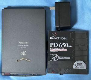 動作正常 パナソニック PD / CD-ROMドライブ LF-1500J おまけPDディスク付き